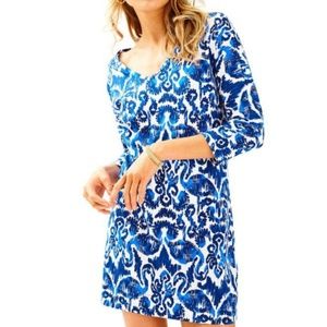 NWT Lilly Pulitzer Cori Dress Navy Beach Bathers